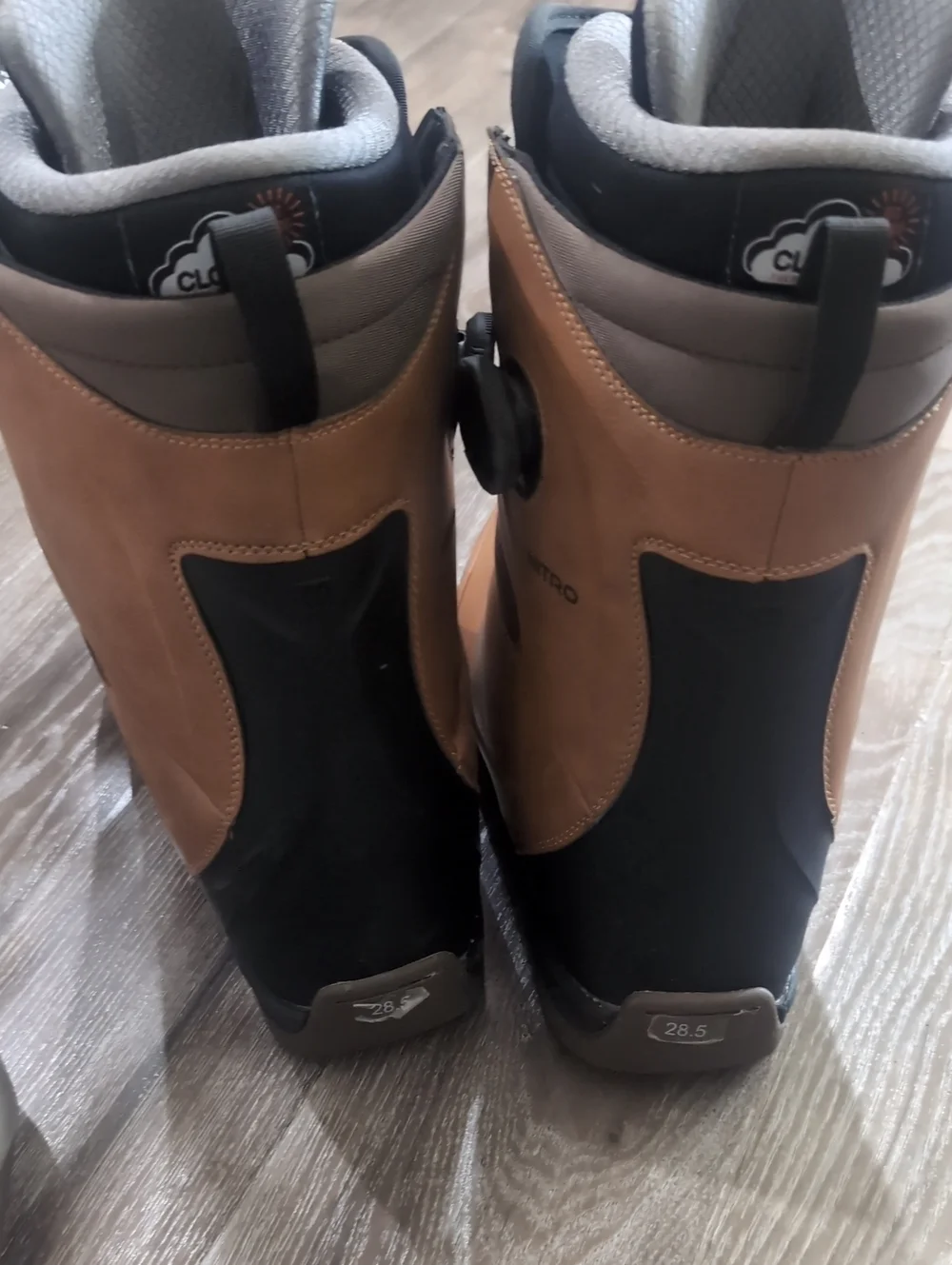 Nitro Club Boa Dual Boa Mens Snowboard Boots 10.5